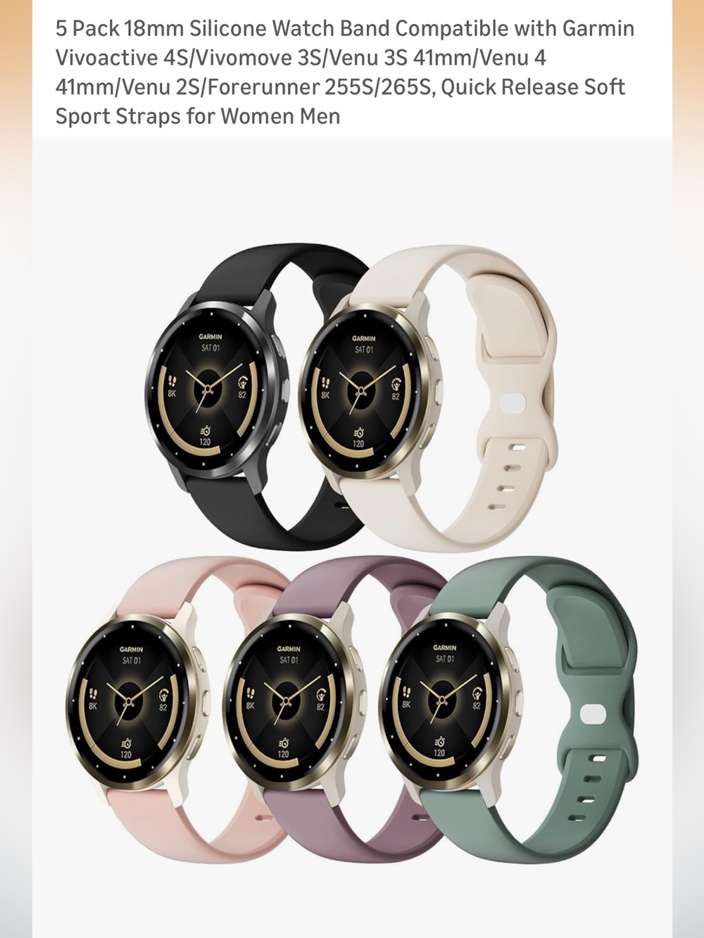 Garmin watch bands Venu